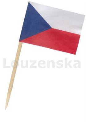 Vlaječka "CZ" 70mm/50ks 