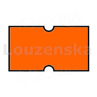 Etikety 22x12mm Cola-ply siglnální oranžové