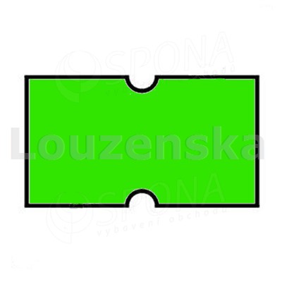 Etikety 22x12mm Cola-ply signální zelené