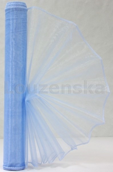 Role organza 38cm/9yd sv.modrá 036 NIXE