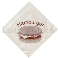 Sáček na hamburger 16x16cm/500ks