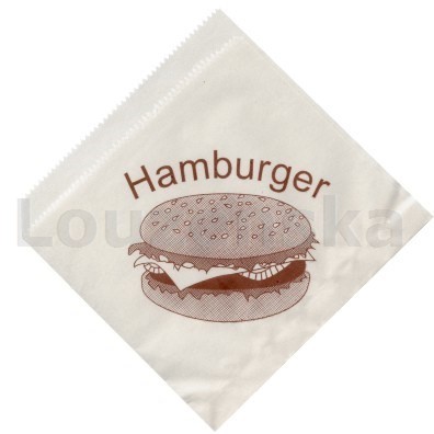 Sáček na hamburger 16x16cm/500ks
