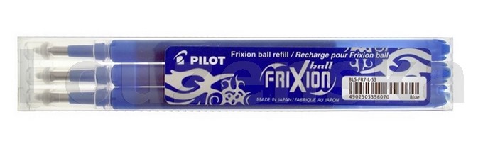 Náplně do FriXion Ball Clicker 0.5 tm.modré/3ks PILOT