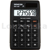 Kalkulačka SEC 250/8 Dual SENCOR