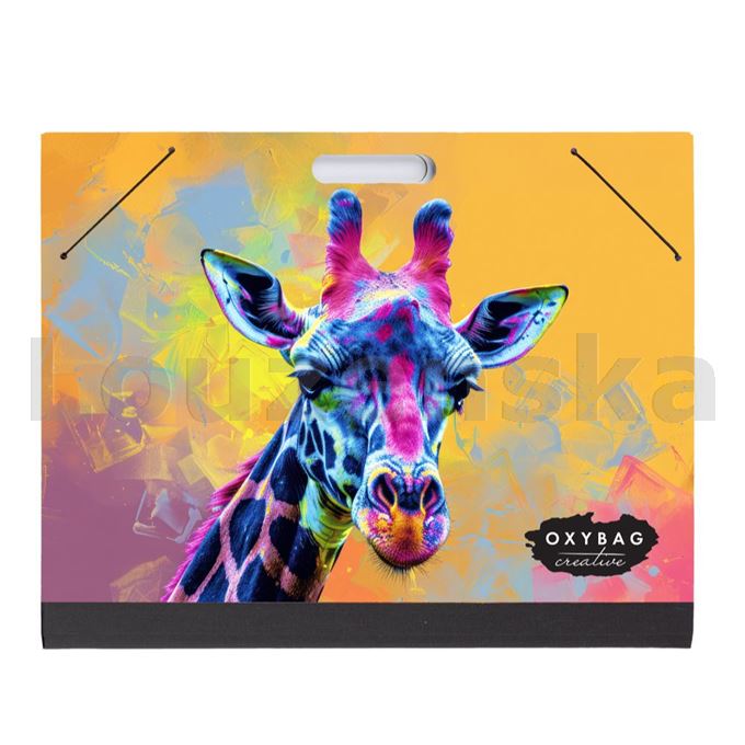 Desky na výkresy A3 s gum. a průh. Picasso Žirafa