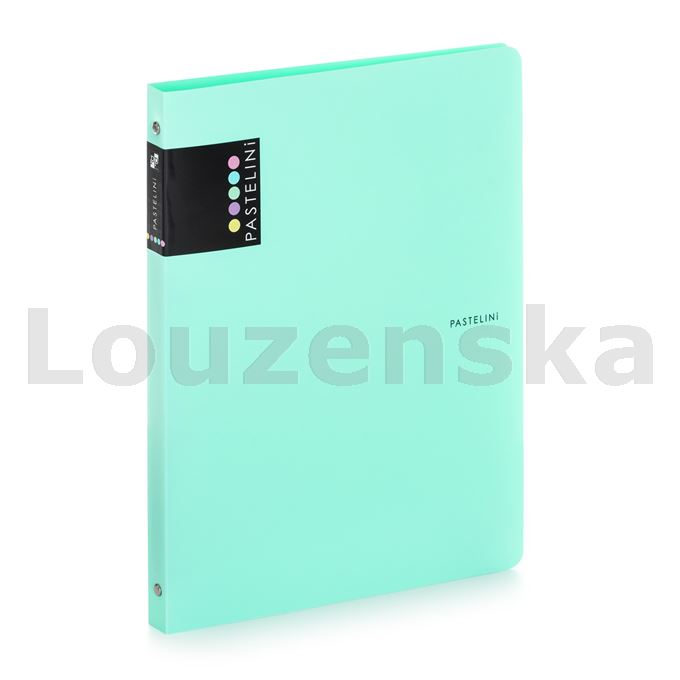 Pořadač A4 4kr. r25 Pastelini zelený