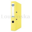 Pořadač A4 pákový 5cm polyprop. žlutý DONAU
