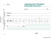 Příjmový doklad jedn. A6 SP/100l 1302 OPTYS