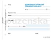 Výdajový doklad jedn. A6/100l 1036 OPTYS