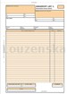 Zakázkový list A4 SP/100l 1084 OPTYS