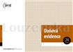 Daňová evidence s klopou A4 1001 OPTYS