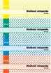 Vstupenka (blok) 1-100l číslovaná OPTYS mix barev