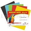 Barevný papír A4 80g/100l šedý