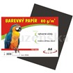 Barevný papír A4 80g/100l černý