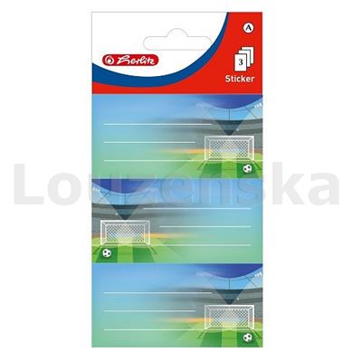 Etikety školní/3 listy Branka HERLITZ