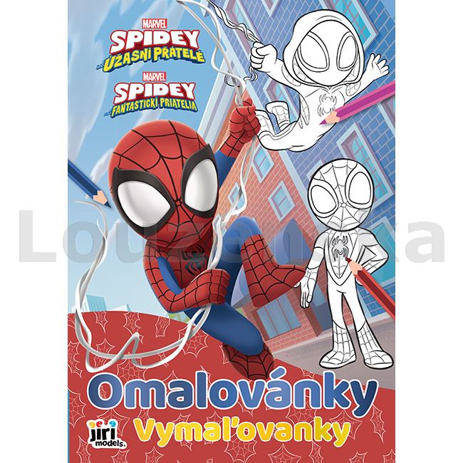 Omalovánky A4 Spidey JM