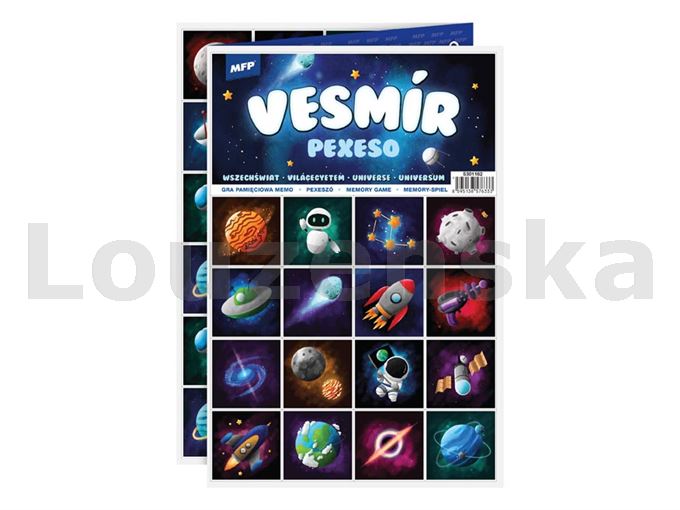 Pexeso Vesmír MFP