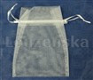 Sáček organza 13x10cm bílý 001 NIXE