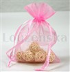 Sáček organza 23x15cm sv.růžový