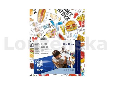 Ubrus pracovní 50x65cm Snack Attack MFP
