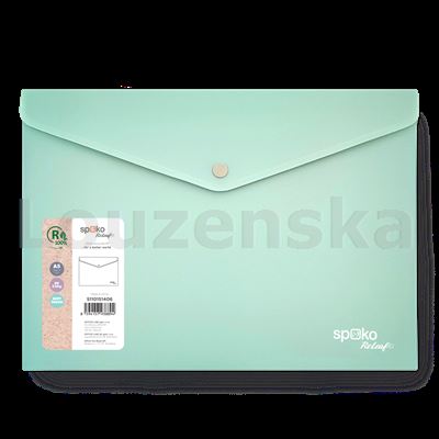 Desky s drukem A5 Releaf zelené SPOKO