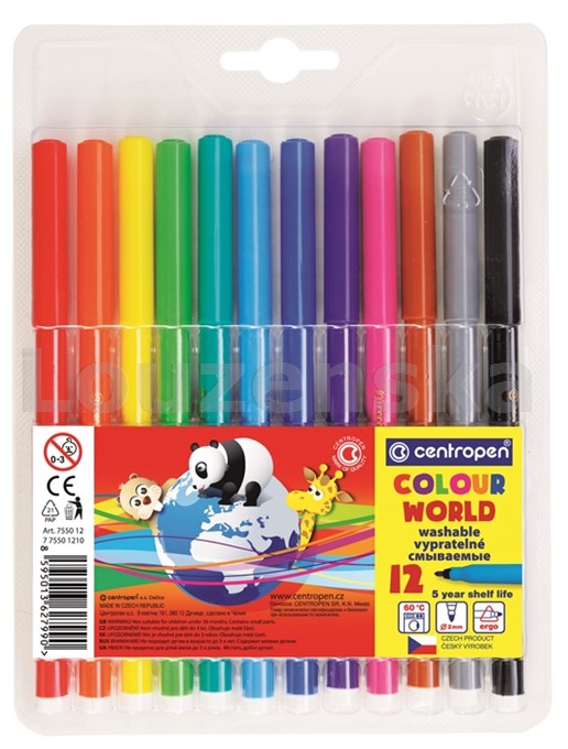 7790/12ks sada Vyprateln popisovae CENTROPEN