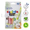 Fixy na textil tenký hrot sada/10barev CARIOCA