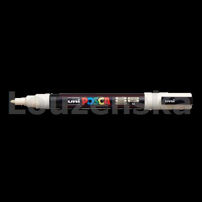 Akryl.popisovač Posca PC-3M smetanový