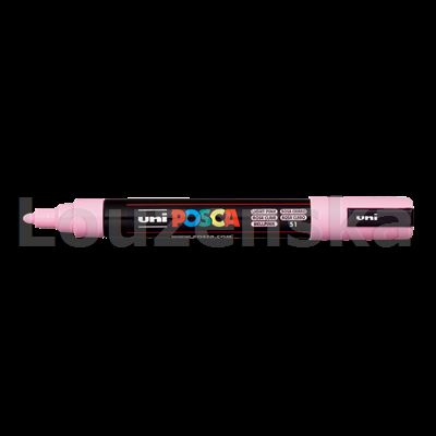 Akryl.popisovač Posca PC-5M sv.růžový