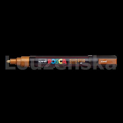 Akryl.popisovač Posca PC-5M bronzový
