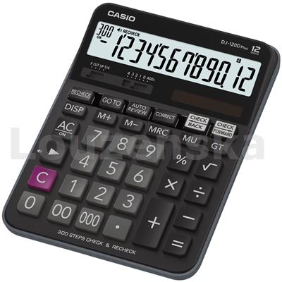Kalkulačka DJ-120D Plus CASIO