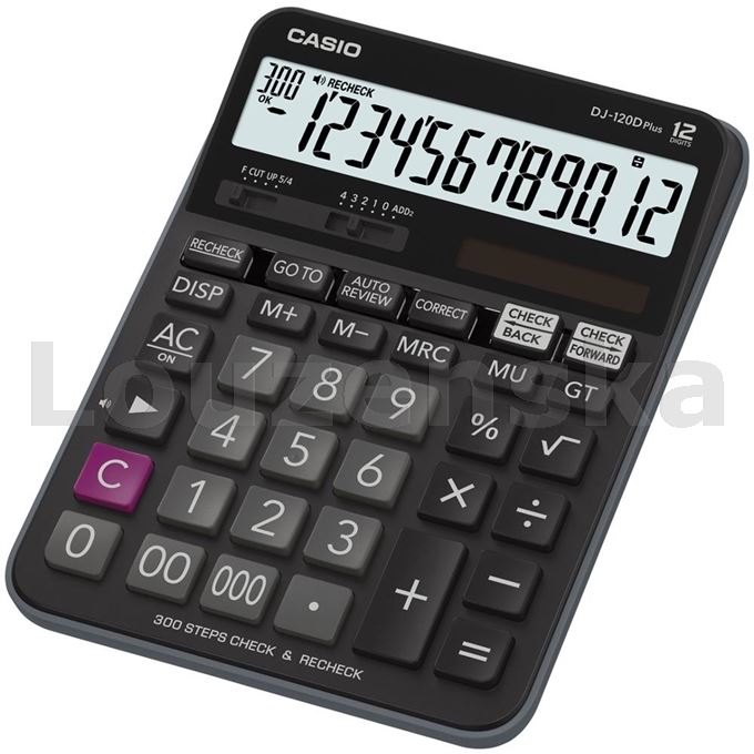 Kalkulačka DJ-120D Plus CASIO