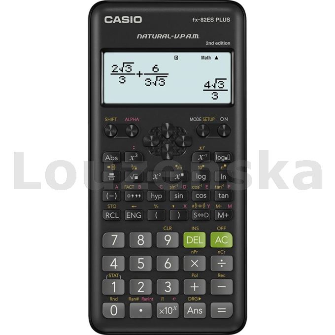 Kalkulačka FX 82 ES plus 2E CASIO 