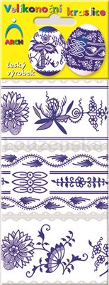 Obtisky na vejce nasouv./6ks č. 542