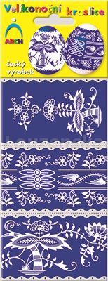 Obtisky na vejce nasouv./6ks č. 543