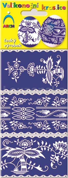 Obtisky na vejce nasouv./6ks č. 543