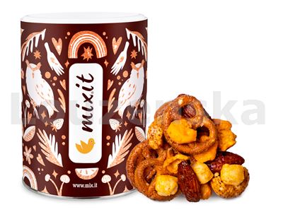 Crunchy mix - sýr, oříšky a preclíky 230g MIXIT