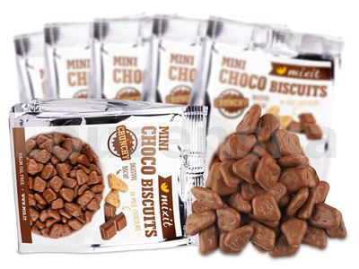 Křehké sušenky v čokoládě do kapsy 80g MIXIT