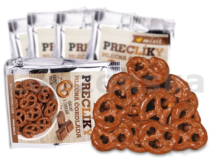 Preclíky do kapsy - Mléčná čokoláda 70g MIXIT