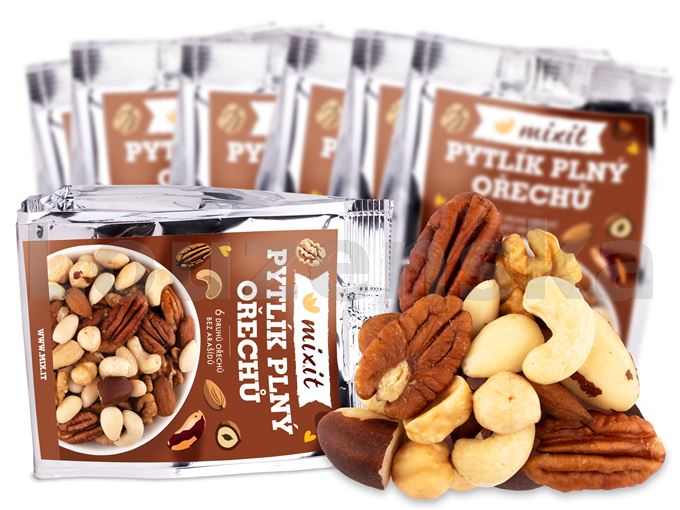 Pytlík plný ořechů 80g MIXIT