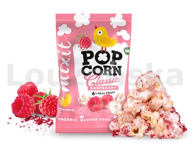 Popcorn do kapsy BIO - Malina 13g MIXIT