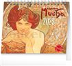 Kal. Alfons Mucha stolní PRESCO 2025