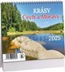 Kal. Krásy Čech a Moravy stolní K 700 ARIA 2025