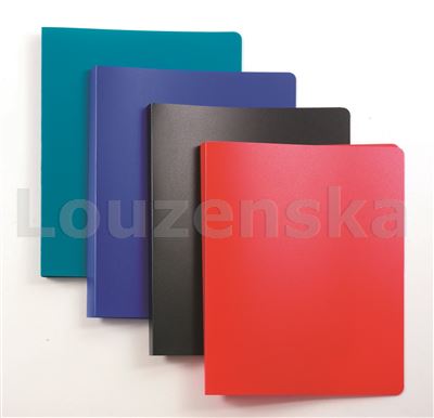 Desky A4 2kr. 2cm plast neprůhledné mix barev