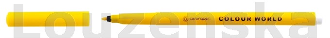 7550 žlutý Colour world Popisovač CENTROPEN