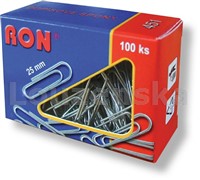 Spony dopisové 451 ZN/100ks RON