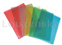 Desky A4 2kr. 2cm plast průhledné Lines mix barev