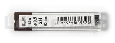 Tuhy do mikrot. 0,5mm 2H 4152/12ks KOH-I-NOOR