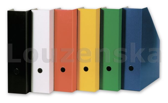 Archiv. box otevřený 75x255x325mm modrý HIT