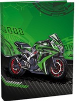 Box A5 kolní s gumikou Moto Race
